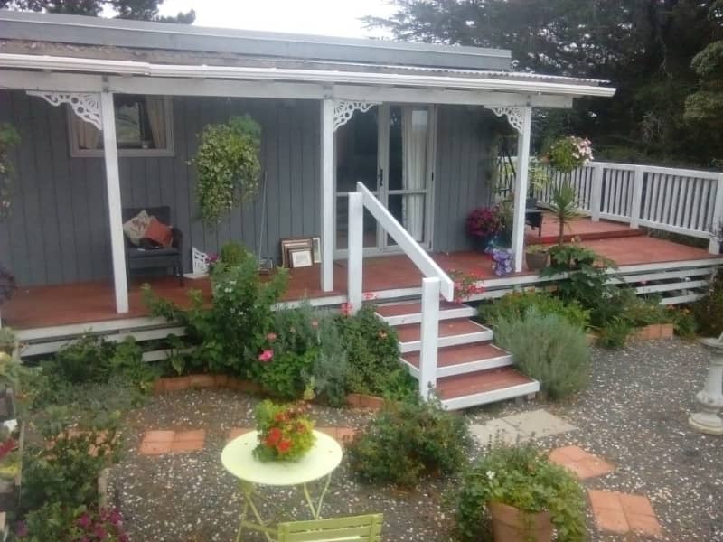 Landscaping for a transportable unit
