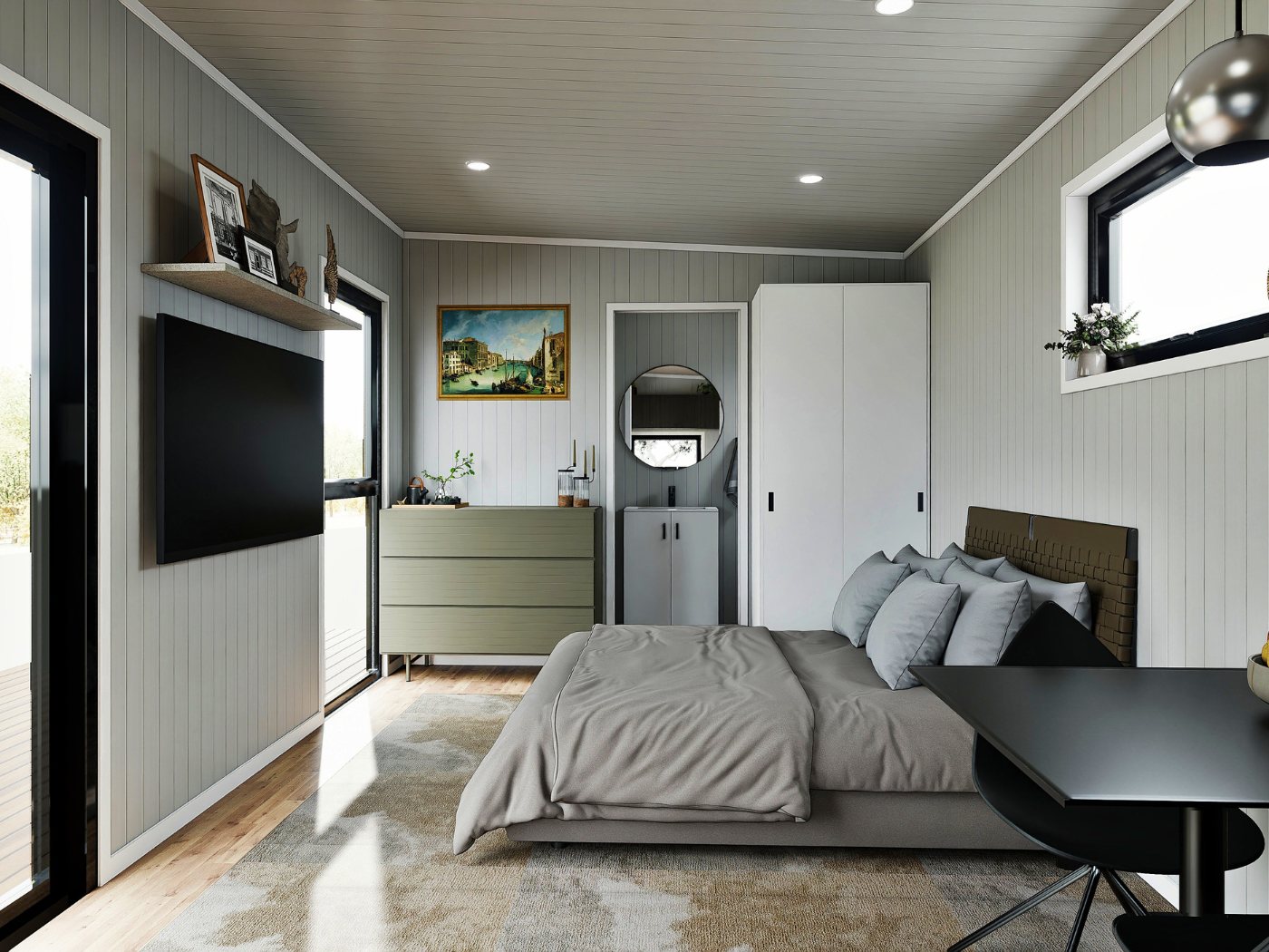 Self-Contained Studio