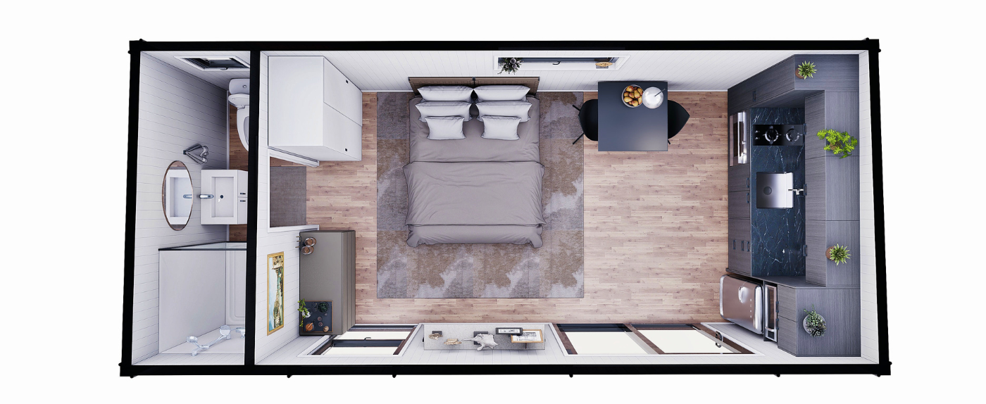Self-Contained Studio