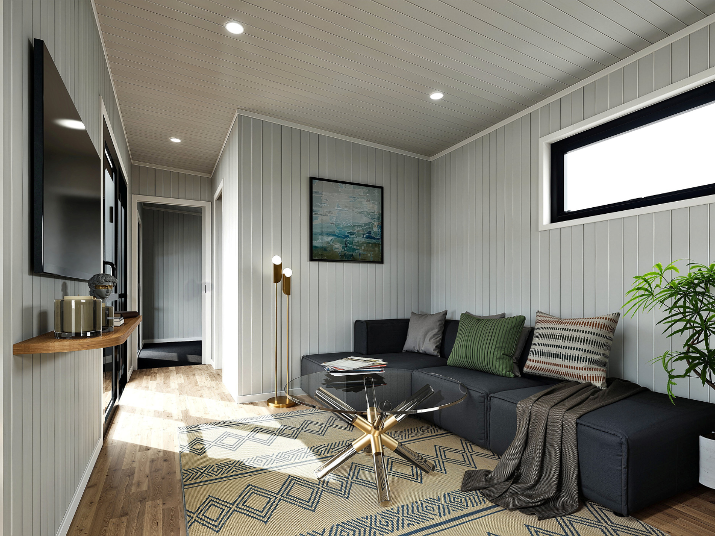 Compact One Bedroom Cabin