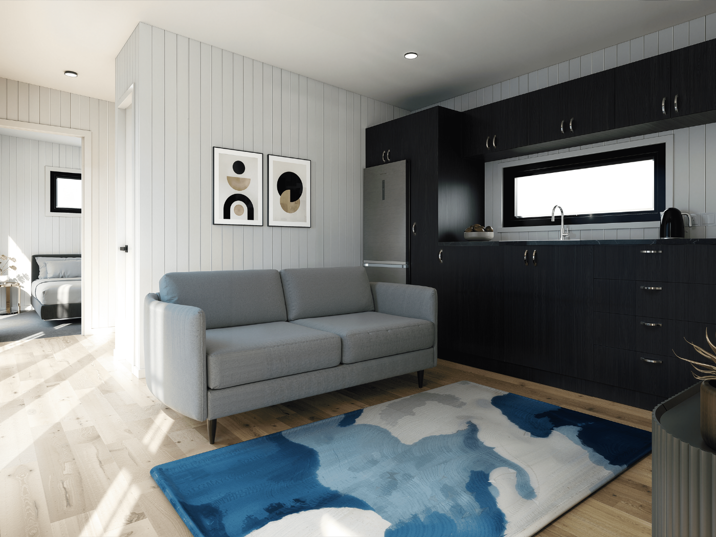 Compact Two Bedroom Cabin