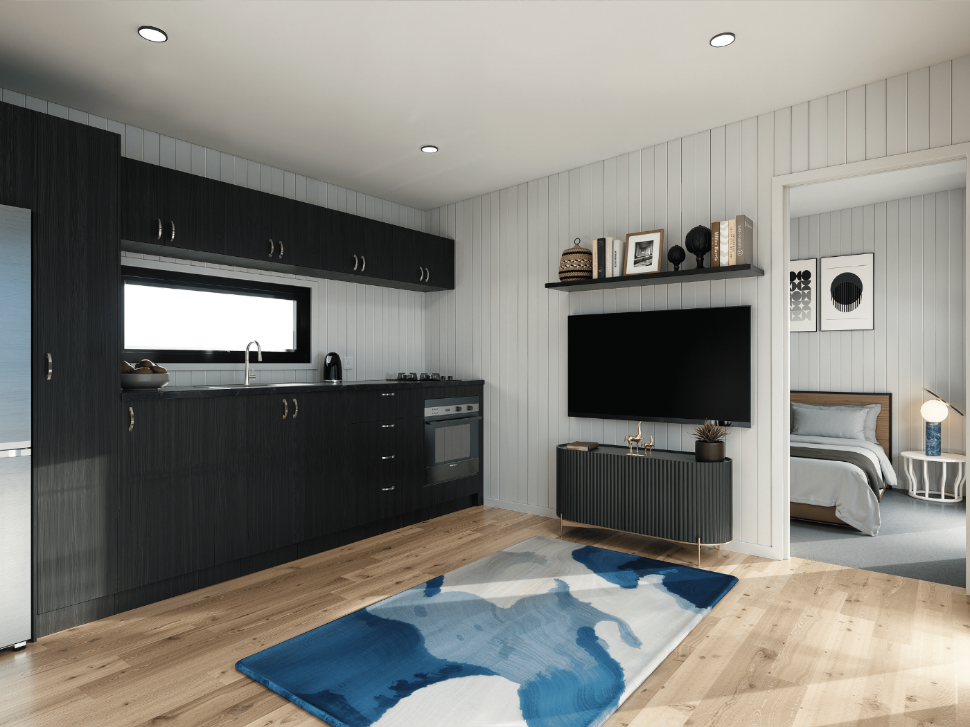 Compact Two Bedroom Cabin