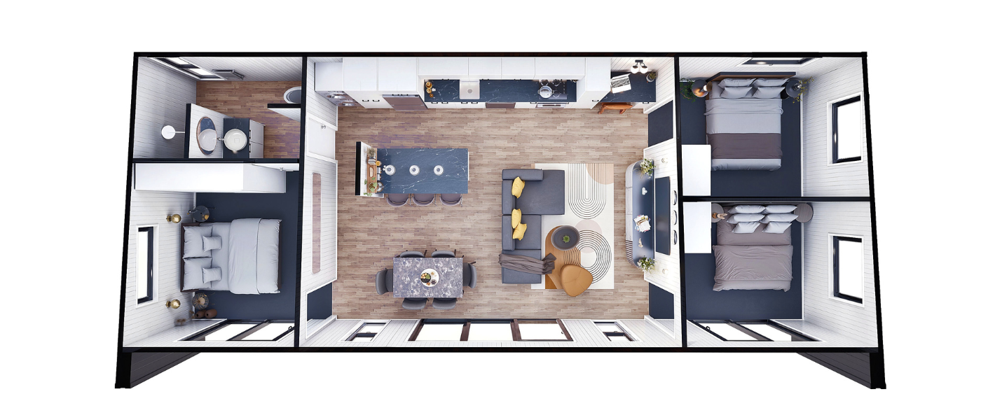 Three Bedroom Premium Tiny Home