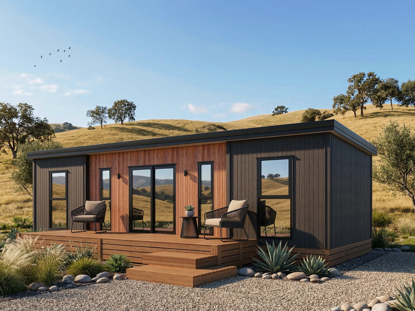 Compact Two Bedroom Cabin